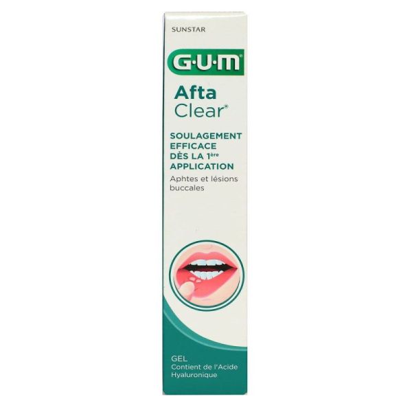 Gum Aftaclear Gel Aphtes Lés Bucc T/10Ml