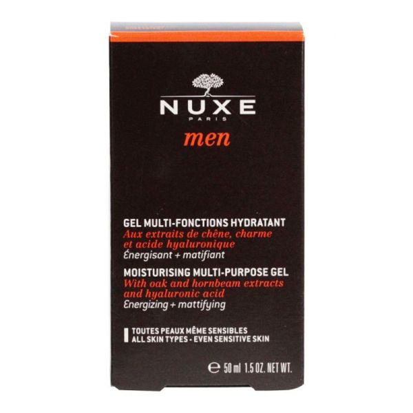 Nuxe Men Gel Multi-Fonct Hydrat Fl Ppe/50Ml