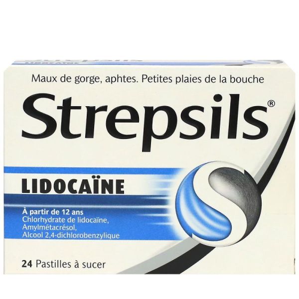 Strepsils Lidocaïn Past Plq/24