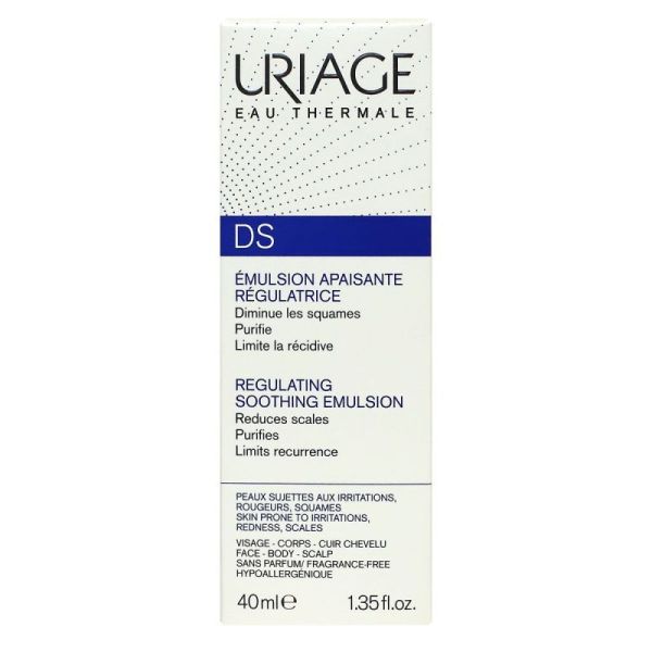 Uriage Ds Emulsion Emul Apais Régul T/40Ml