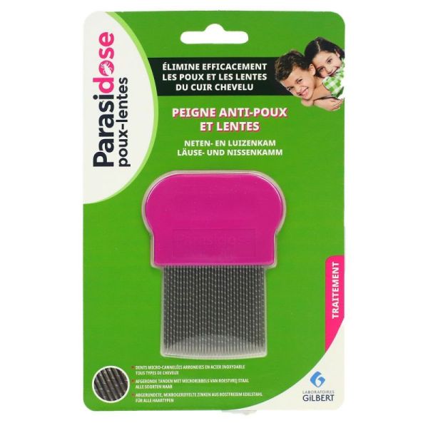 Parasidose Peigne Ant-Poux Dents Cannel