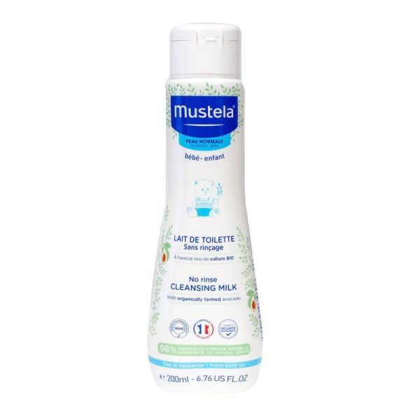 Mustela Bb Enf Lait Toil Avocat Bio Fl/200Ml