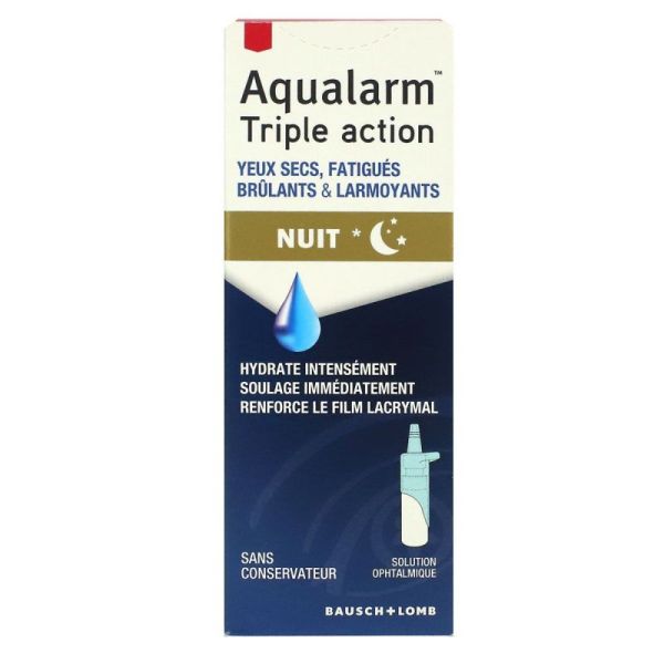 Aqualarm Triple Action S Opht Fl/10Ml