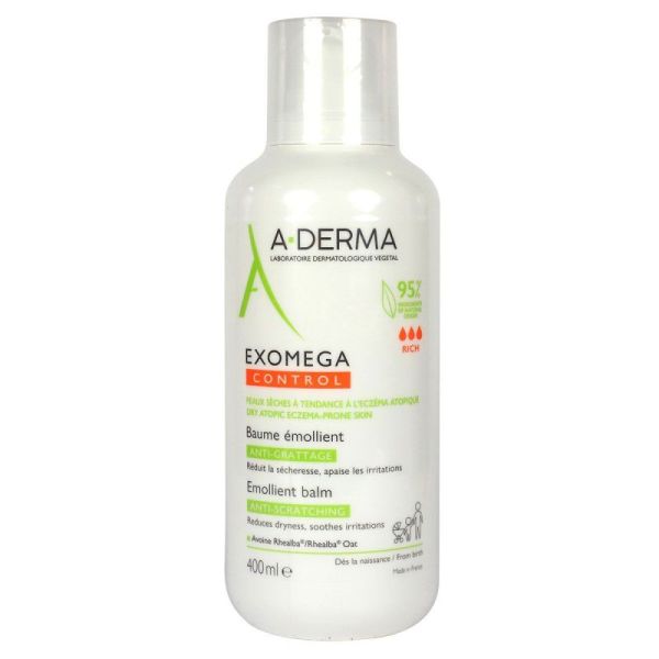 Aderma Exomega Control Baume Émollient 400Ml