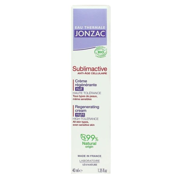 Eau Therm Jonzac Sublimactive Cr Rég Nt 40Ml