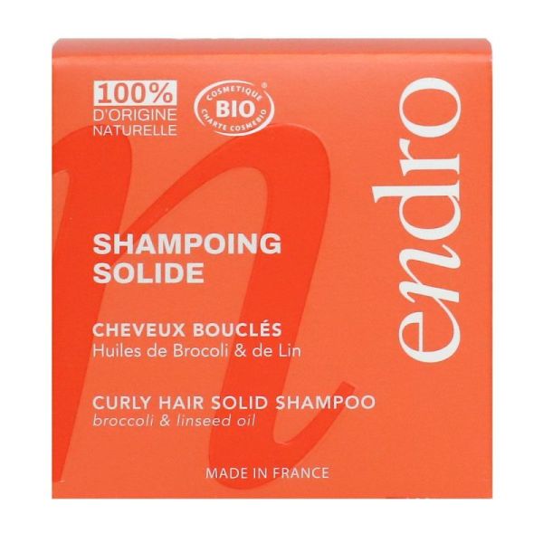 Endro Shampoing Solide Cheveux Bouclés