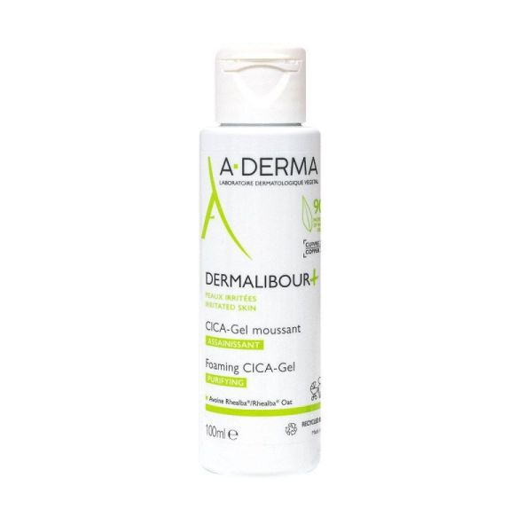 Dermalibour + Cica Aderma Gel Mouss Fl/100Ml