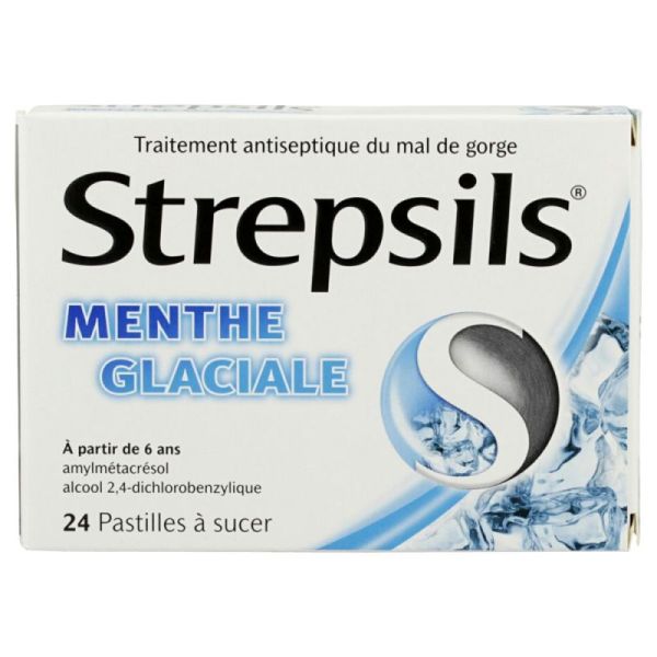 Strepsils Past Suc Ment Gla Plq/24