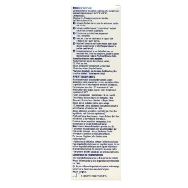 Prorhinel Spray Nasal Nourr Jeune Enf 100Ml