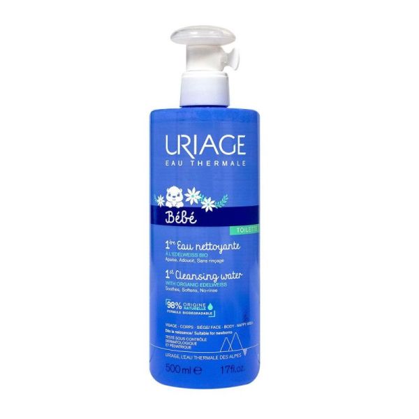 Uriage Bb 1Ere Eau Eau Nettoy Fl Ppe/500Ml
