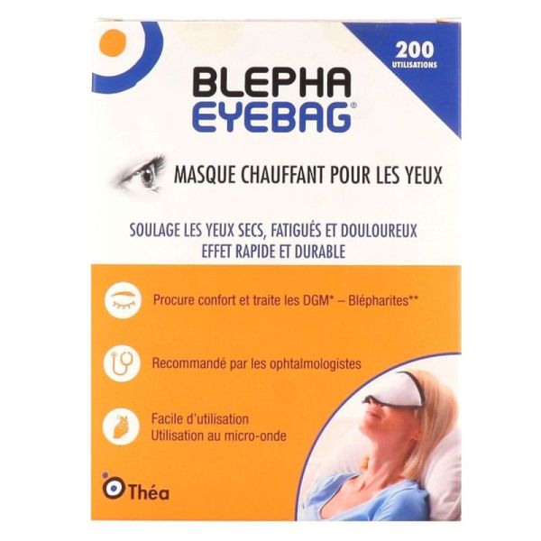 Blepha Eyebag Masque Chauff Yeux Réutilis