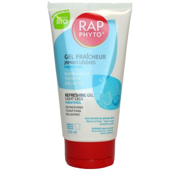 Rap Phyto Gel Fraîch Menthol Bio T/150Ml
