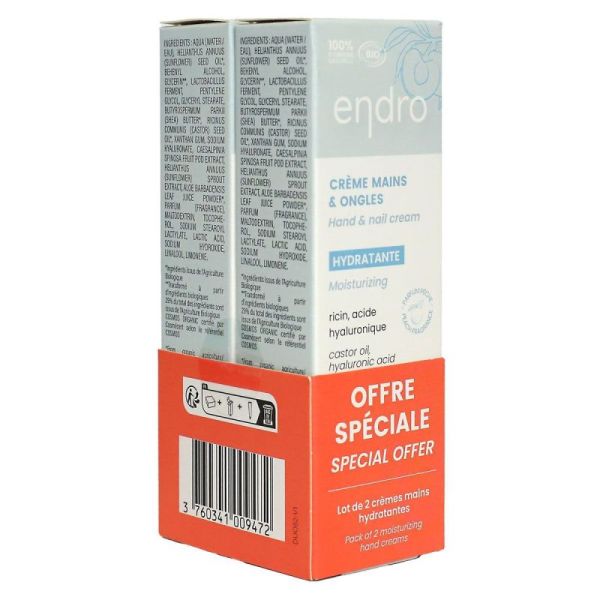 Endro Créme Mains Et Ongles *2