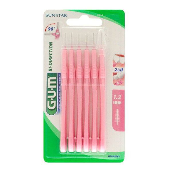 Gum Bi-Direction Brossett Int-Dent 1,2Mm B/6