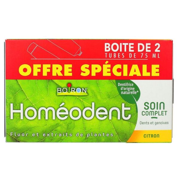 Homeodent Soin Complet Pâte Dtf Citron2/75Mlt
