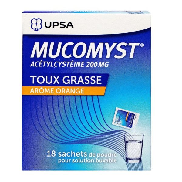 Mucomyst 200Mg Pdr Sbuv En Sach B/18