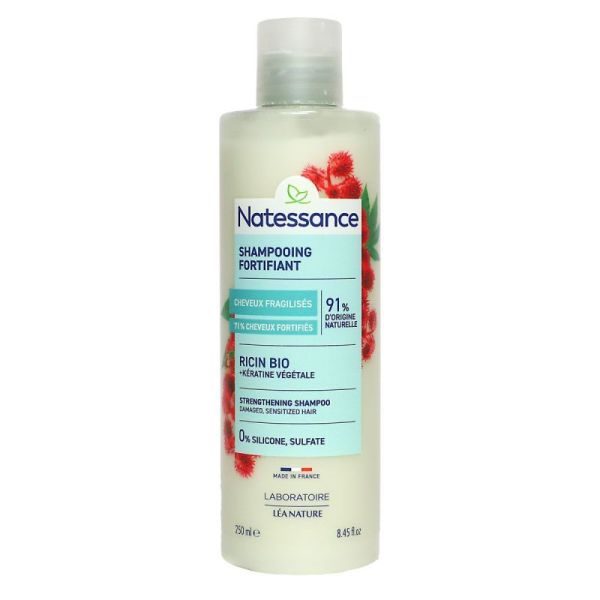 Natessance Ricin Shamp Répar Fortif Fl/250Ml