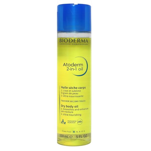 Bioderma Atoderm 2-In-1 Oil Hle Fl/150Ml
