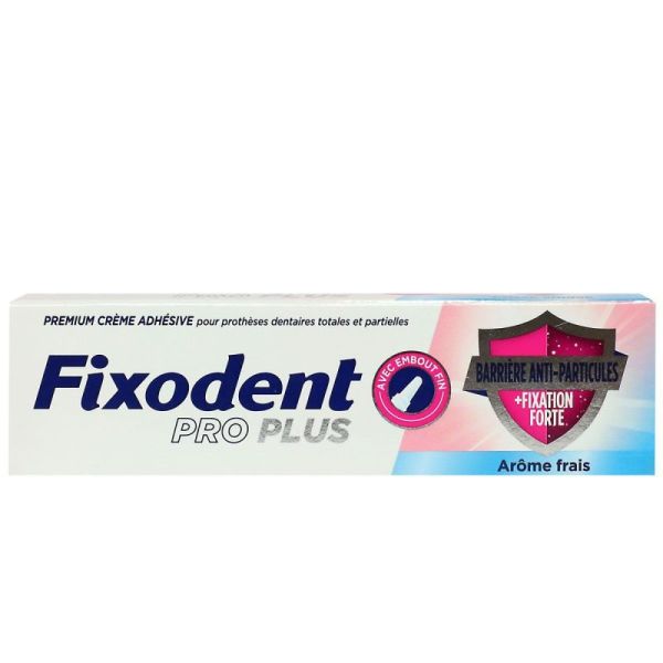Fixodent Pro Cr Barrièr Anti-Partic Frais 40G