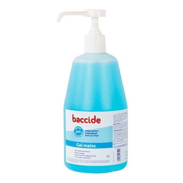 Baccide Gel Main Désinf Ss Rinç Fl Ppe/1L