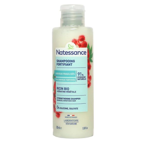 Natessance Ricin Shamp Répar Fortif Fl/100Ml