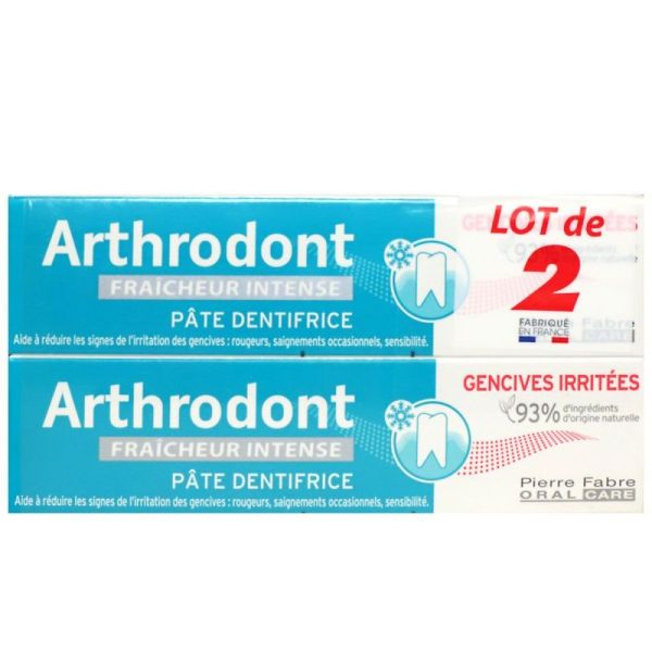 Arthrodont Fraicheur Intense Pâte Dtf 2T/75Ml