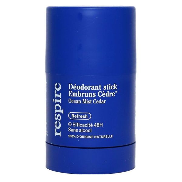 Respire Déod Embruns Cèdre St/50G