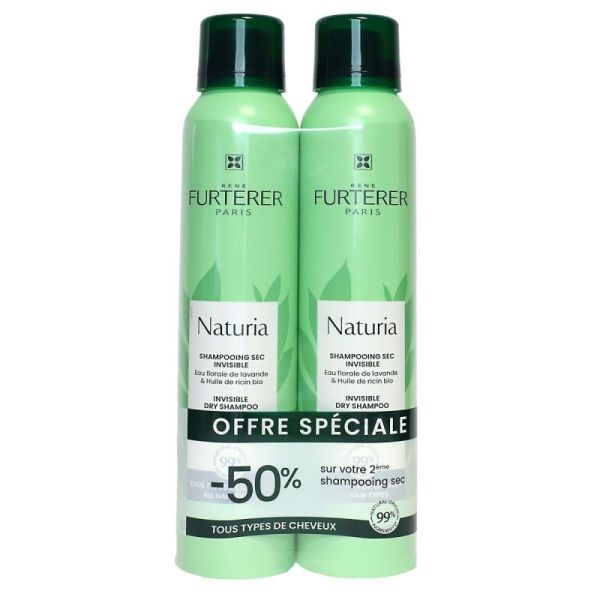 Furterer Naturia Shamp Sec Invis 2Spr/200Ml
