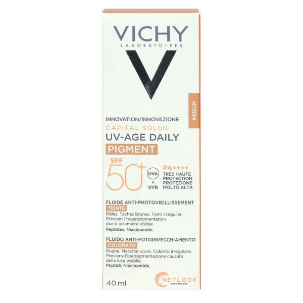 Vichy Capital Sol Uv Age Dai Tm Spf50+ Cr40Ml