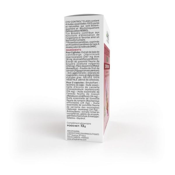 Cys-Control Flash 36Mg Gél B/20