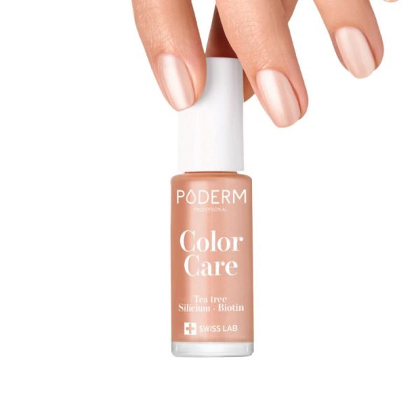 Poderm Vernis Color Care 217 Or Brillant 8Ml