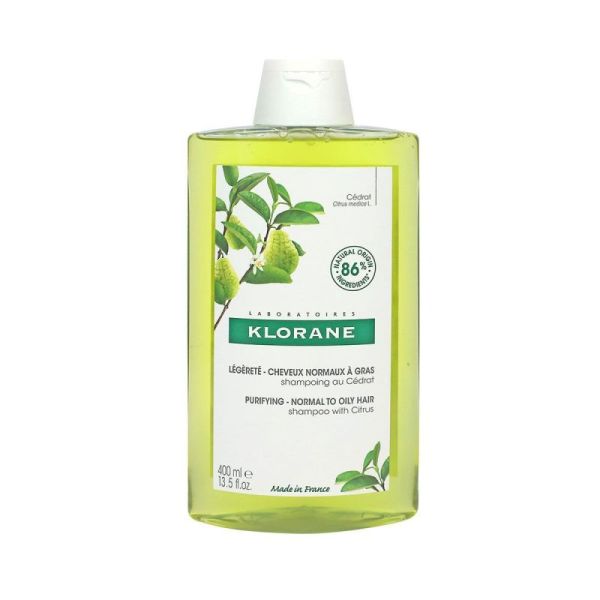 Klorane Capill Shamp Cédrat Fl/400Ml