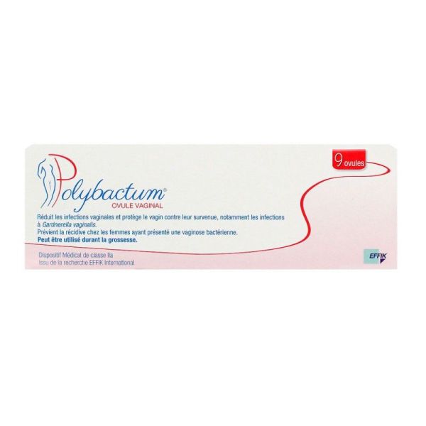 Polybactum Ov Vaginal Récid Vaginose Bact B/9