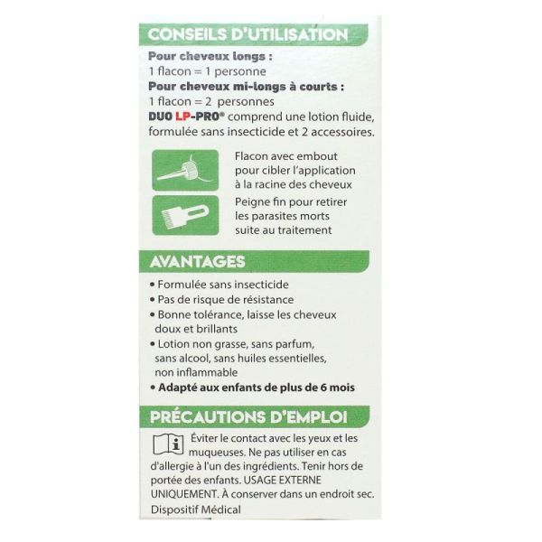 Duo Lp-Pro Lot Radicale Poux Lentes Fl/150Ml