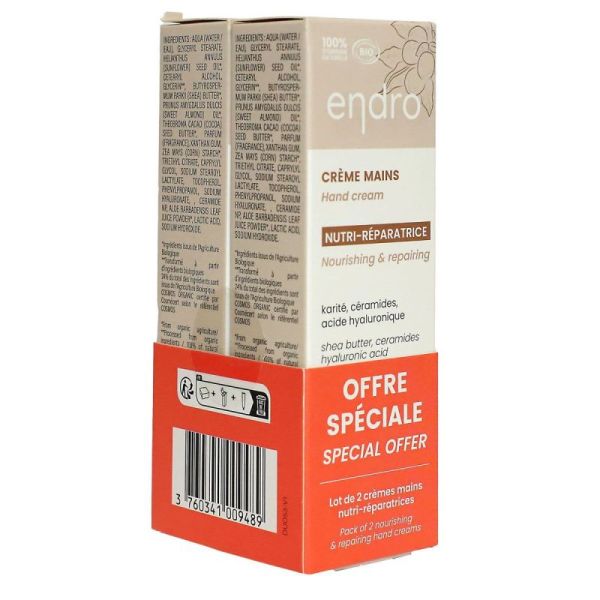 Endro Crème Mains Seches Et Abimees *2