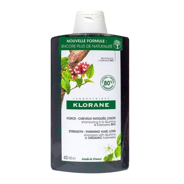 Klorane Capill Shamp Force Quin Edelw 400Ml