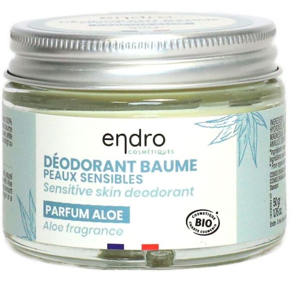 Endro Deodorant Baume Peau Sensible Aloe Vera