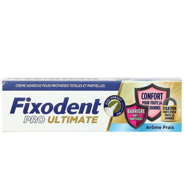 Fixodent Pro Ultimate Cr Adhés Frais T/40G