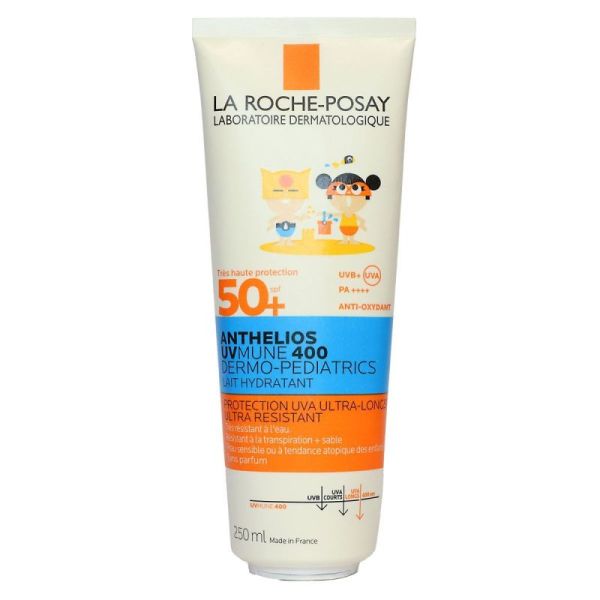 Anthel Dermo-Ped La R P Spf50+ Lait Hy 250Ml
