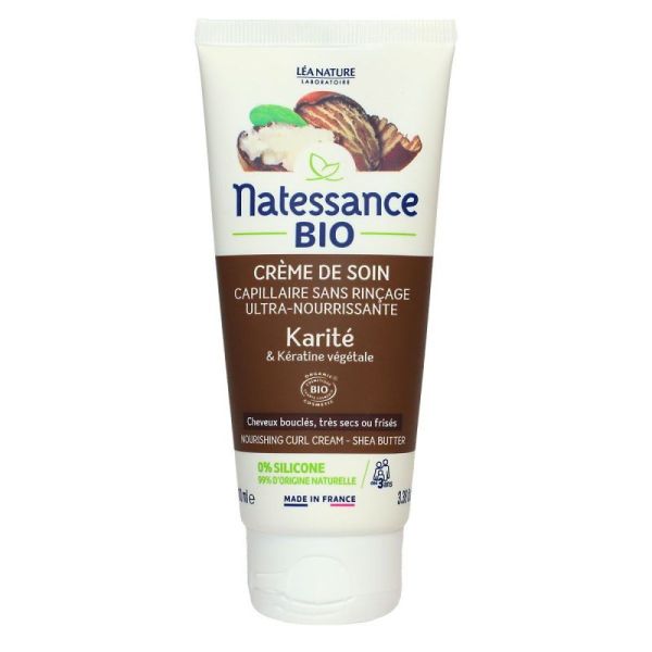 Natessance Karite Bio Cr Ss Rinç T/100Ml