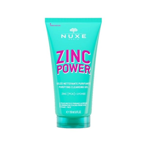 Nuxe Zinc Power Gel Nettoy T/150Ml