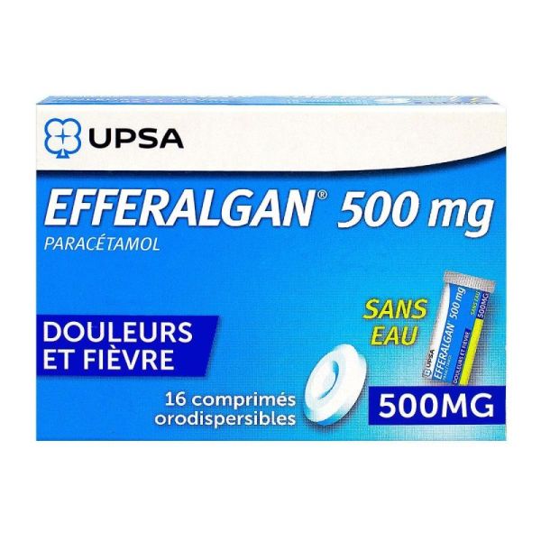 Efferalgan 500Mg Cpr Orod 2T/8