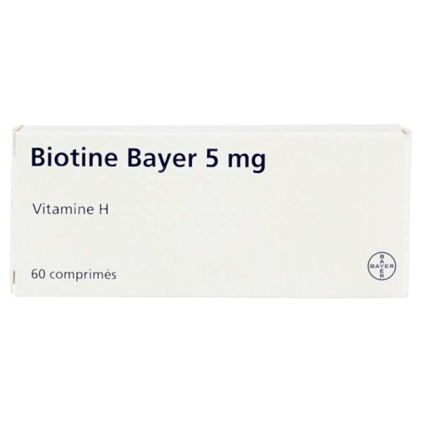 Biotine Bay 5Mg Cpr Plq/60