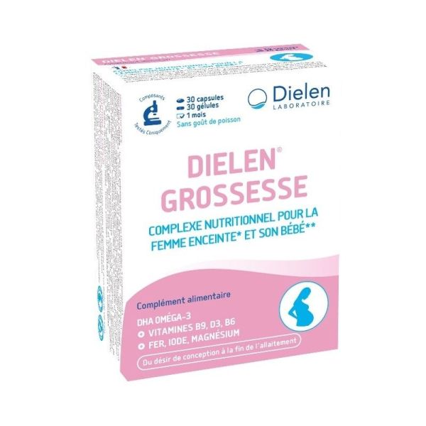 Dielen Grossesse Caps Et Gélule B/2X30