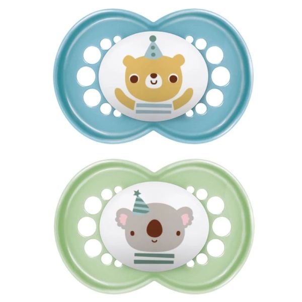 Mam Origin Sucette Silic +18M Animaux B/2