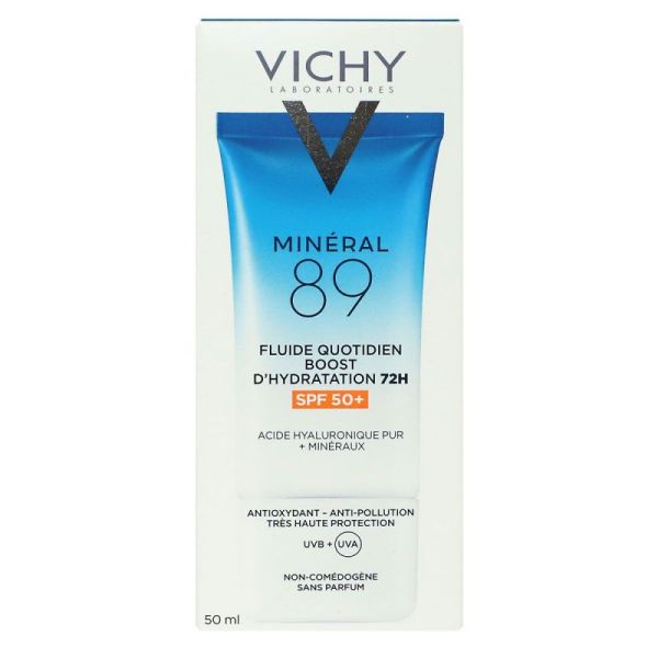 Vichy Mineral 89 Spf50+ Flde Hydrat 72H 50Ml
