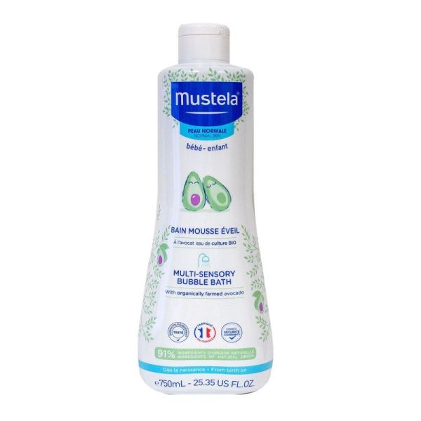 Mustela Bb Enf Bain Msse Éveil Avocat B 750Ml
