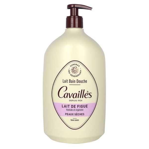 Cavailles Gel Bain Dche Lait Figue Fl Ppe/1L