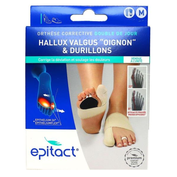 Epitact Orth Corr Dble Hallux Valgus Droit M