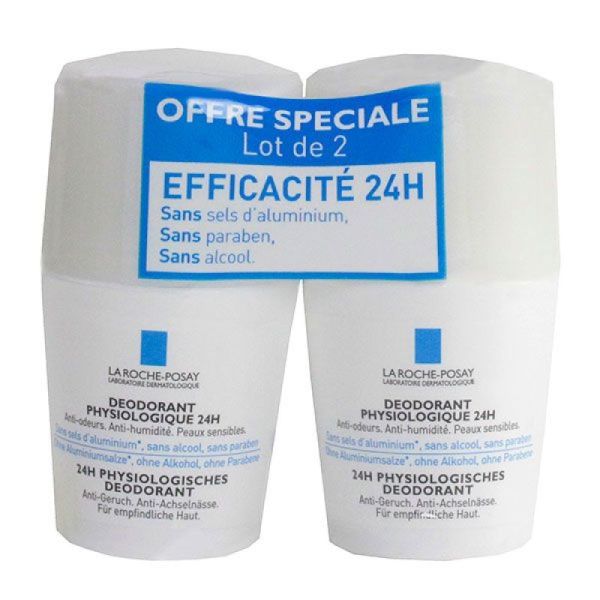 La R P Déod Physio Psens 24H 2Billes/50Ml